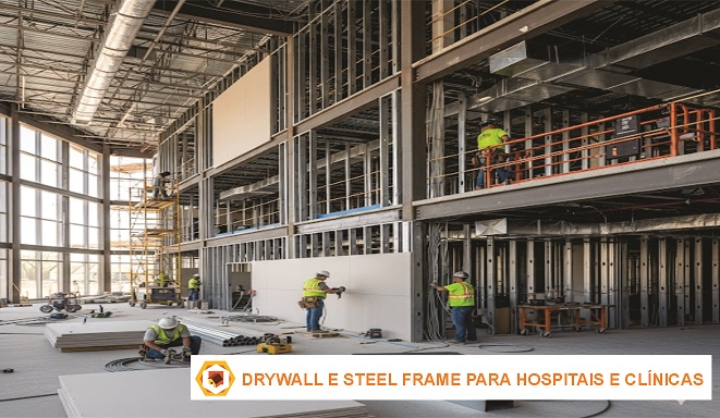Drywall para Hospitais e Clinicas