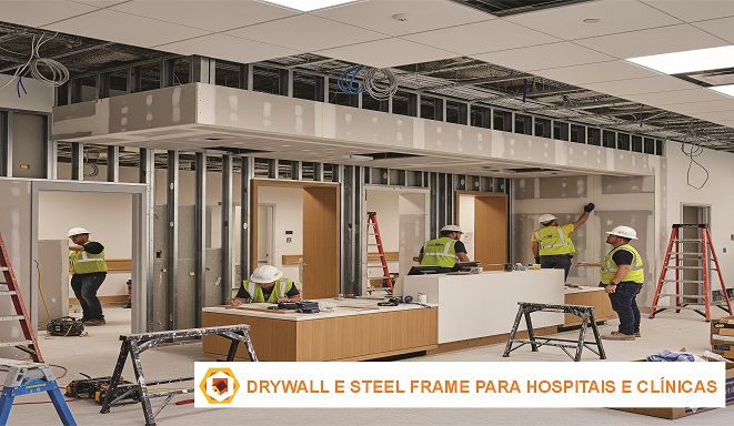 Drywall para Hospitais e Clinicas