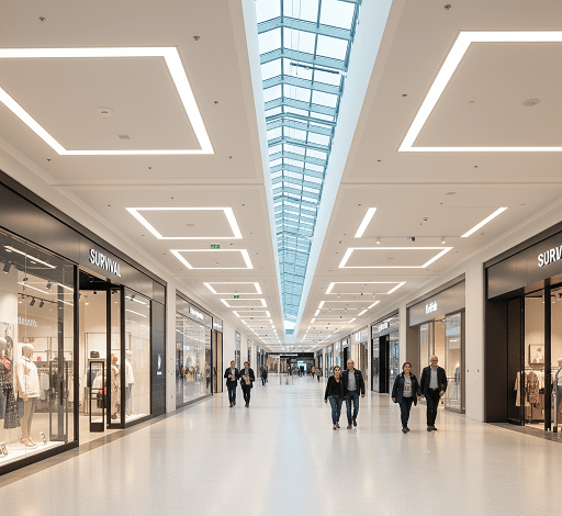 Drywall em Shopping e Drywall Centro Comercial