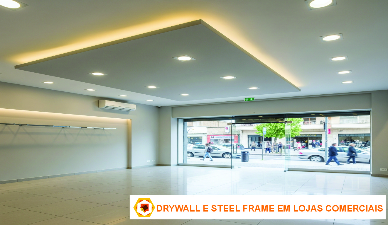 Drywall em Lojas Comerciais